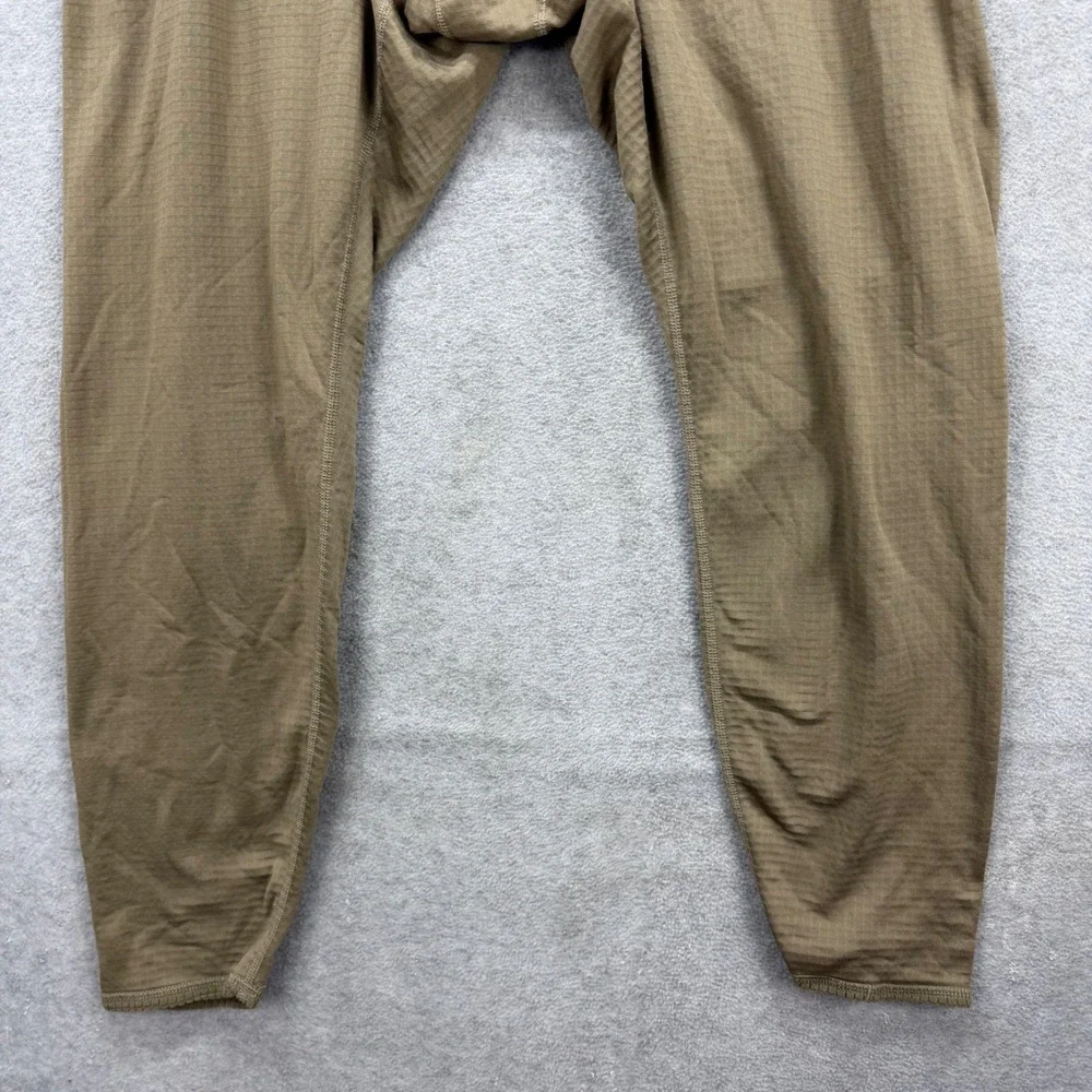 US Army Drawers Thermal Base Layer Pant Mid Weight Gen III Mens XL Regular Brown